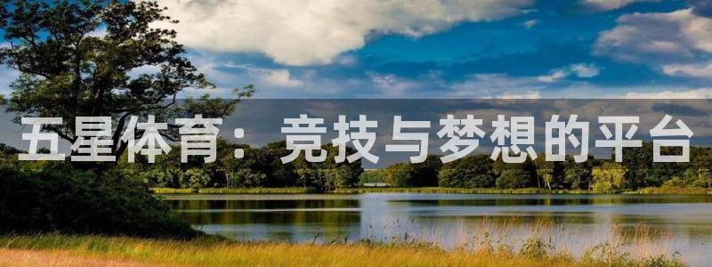 MK体育官方正版app娱乐网站:五星体育:竞技与梦想的平台